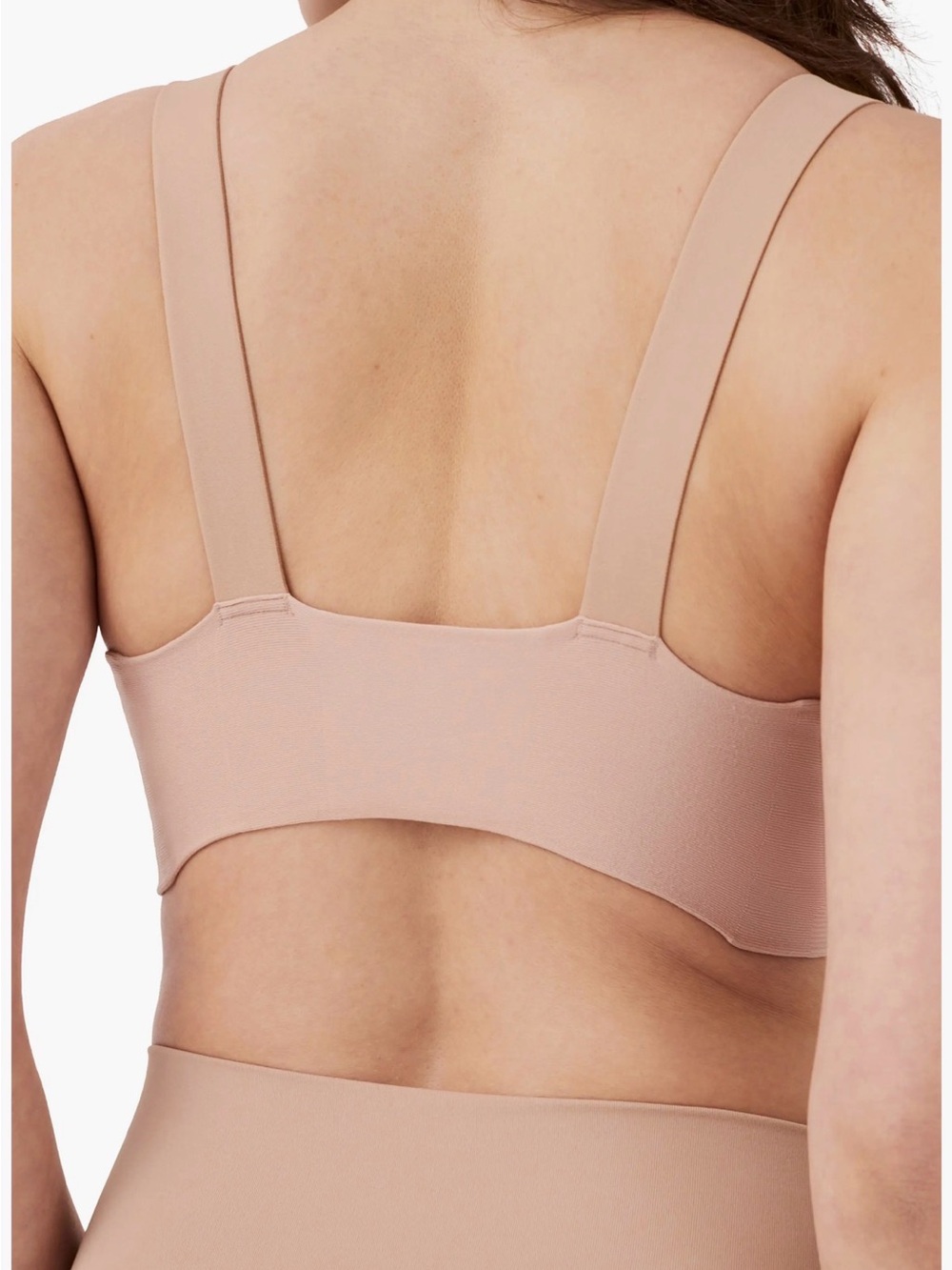 SPANX Smooth  Bra-llelujah Wireless Bra - Nude-beige Sz 36D - Picture 3 of 8